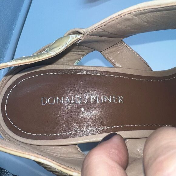 Donald J Pliner Katya in Leather and Croco Embossed - Picture 8 of 15